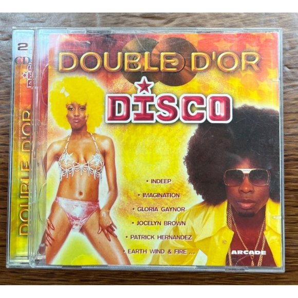 Double D'Or Disco Compilation 2 CD 40 Songs 1997 Barry White Gloria Gaynor - Picture 2 of 5